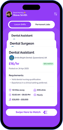 Job opportunities discovery screen